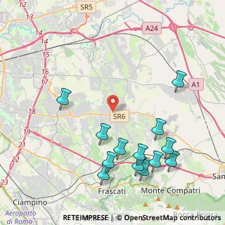 Mappa Via Salaparuta, 00132 Roma RM, Italia (5.08308)