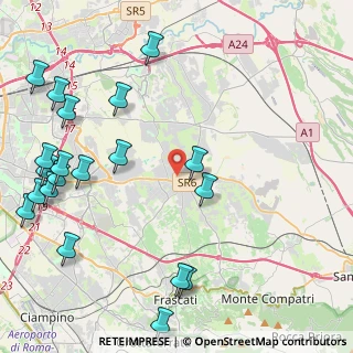 Mappa Via Salaparuta, 00132 Roma RM, Italia (6.1105)