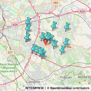 Mappa Via dei Torraccio di Torrenova, 00133 Roma RM, Italia (2.95)