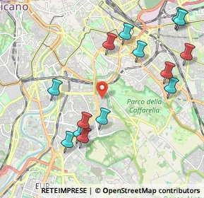 Mappa Via Carlo Conti Rossini, 00147 Roma RM, Italia (2.48786)