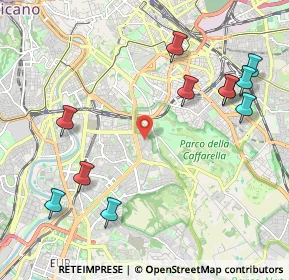 Mappa Via Carlo Conti Rossini, 00147 Roma RM, Italia (2.60909)