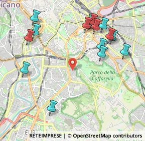 Mappa Via Carlo Conti Rossini, 00147 Roma RM, Italia (2.56867)