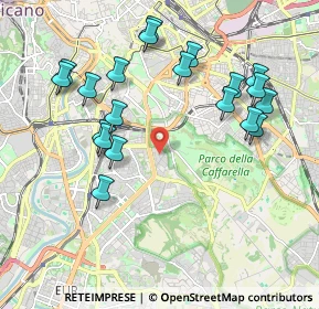 Mappa Via Carlo Conti Rossini, 00147 Roma RM, Italia (2.2155)
