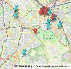 Mappa Via Giovanni Gemelli Careri, 00147 Roma RM, Italia (2.46154)
