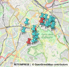 Mappa Via Roberto Scott, 00147 Roma RM, Italia (1.506)