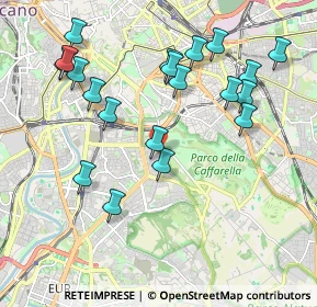 Mappa Via Giovanni Gemelli Careri, 00147 Roma RM, Italia (2.238)