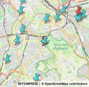 Mappa Via Giovanni Gemelli Careri, 00147 Roma RM, Italia (2.872)