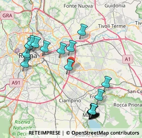 Mappa Giardinetti, 00133 Roma RM, Italia (9.734)