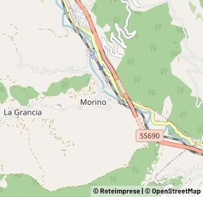 Mappa Via XXIV Maggio, 67050 Morino AQ, Italia (0.53636)