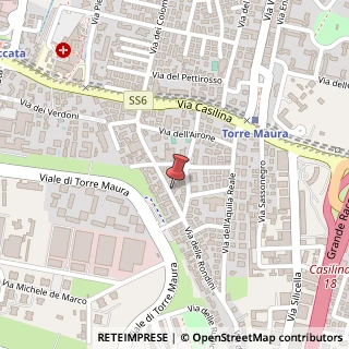 Mappa Via delle Rondini, 61, 00169 Roma, Roma (Lazio)