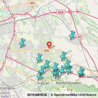 Mappa Via Tortorici, 00132 Roma RM, Italia (5.266)
