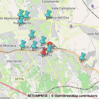 Mappa Via Tortorici, 00132 Roma RM, Italia (2.28455)