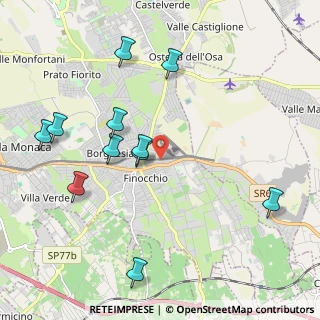 Mappa Via Tortorici, 00132 Roma RM, Italia (2.37545)
