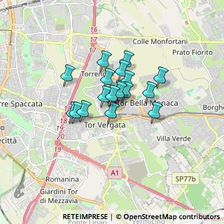 Mappa Via Giuseppe Toraldo 142, 00133 Roma RM, Italia (1.17)