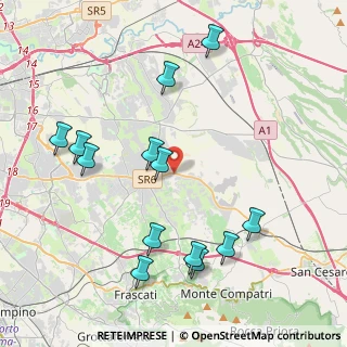 Mappa Via Casilina Km. 20, 00132 Roma RM, Italia (4.76462)