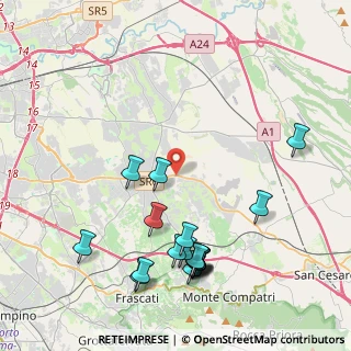 Mappa Via Casilina Km. 20, 00132 Roma RM, Italia (5.03278)