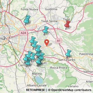 Mappa Via Casilina Km. 20, 00132 Roma RM, Italia (8.335)