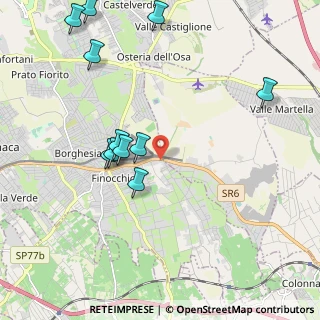 Mappa Via Casilina Km. 20, 00132 Roma RM, Italia (2.42091)