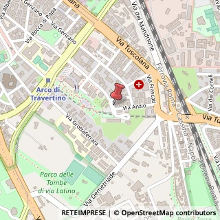 Mappa Via Carroceto, 2, 00178 Roma, Roma (Lazio)