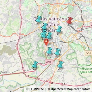 Mappa Vicolo di Val Tellina, 00151 Roma RM, Italia (3.30545)