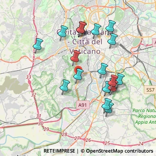 Mappa Vicolo di Val Tellina, 00151 Roma RM, Italia (4.20684)