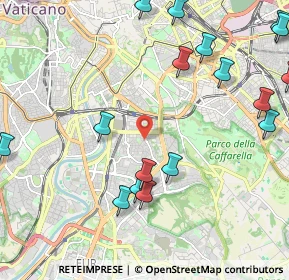 Mappa Via Basilio Brollo, 00154 Roma RM, Italia (2.86176)