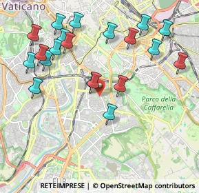 Mappa Via Basilio Brollo, 00154 Roma RM, Italia (2.3735)