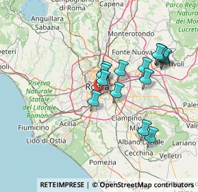 Mappa Via Basilio Brollo, 00154 Roma RM, Italia (14.088)