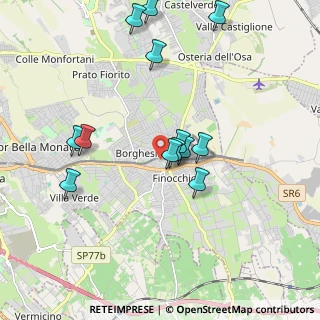 Mappa Via Capaci, 00132 Roma RM, Italia (1.99308)