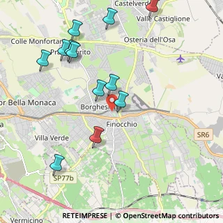 Mappa Via Capaci, 00132 Roma RM, Italia (2.4275)