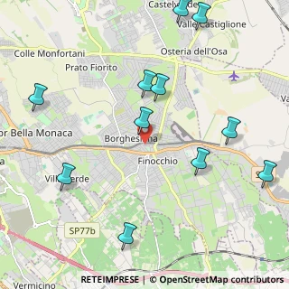 Mappa Via Capaci, 00132 Roma RM, Italia (2.68909)