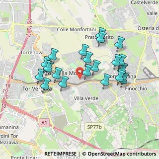 Mappa Via Benedetto Torti, 00133 Roma RM, Italia (1.8065)