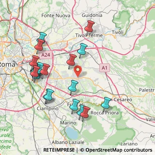Mappa Via Librizzi, 00132 Roma RM, Italia (9.212)