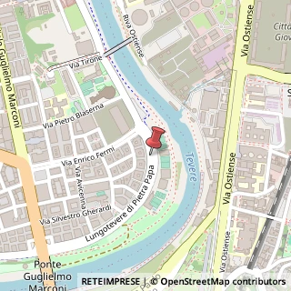 Mappa Lungotevere di Pietra Papa, 163, 00146 Roma, Roma (Lazio)