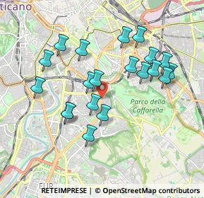 Mappa Via Giacomo Trevis, 00154 Roma RM, Italia (1.892)