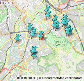 Mappa Via Giacomo Trevis, 00154 Roma RM, Italia (1.9675)