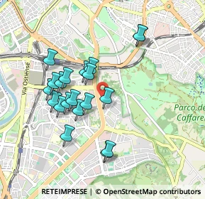 Mappa Via Giacomo Trevis, 00154 Roma RM, Italia (0.8935)