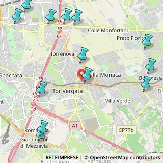 Mappa Via Remigio Sabbadini, 00133 Roma RM, Italia (3.30308)