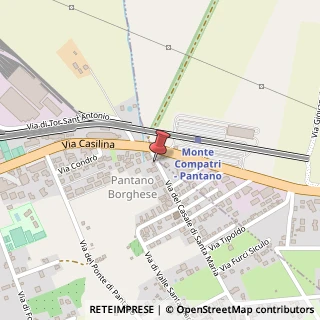 Mappa Via del Casale di Santa Maria, 10, 00132 Roma, Roma (Lazio)
