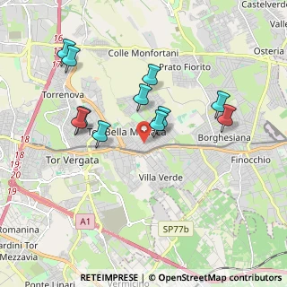 Mappa Via Amaretta, 00133 Roma RM, Italia (1.91182)