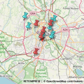 Mappa Via Fabio Conforto, 00146 Roma RM, Italia (5.56071)
