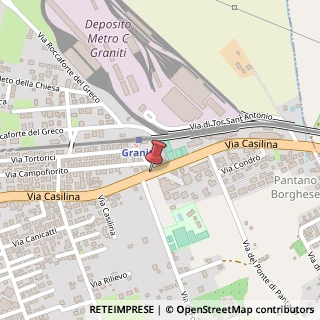 Mappa Via casilina 1938, 00132 Roma, Roma (Lazio)