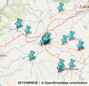 Mappa Via Dottore Sciascia, 92024 Canicattì AG, Italia (8.2595)