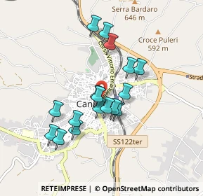 Mappa Via Dottore Sciascia, 92024 Canicattì AG, Italia (0.84471)