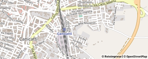 Mappa Canicattì