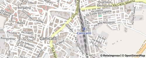 Mappa Canicattì