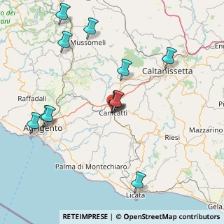 Mappa Via Trapani, 92024 Canicattì AG, Italia (19.33)