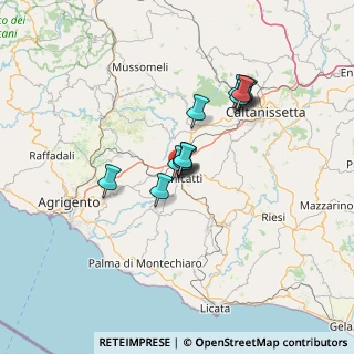 Mappa Via Carini, 92024 Canicattì AG, Italia (11.28833)
