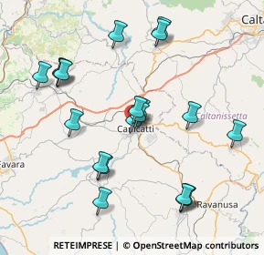 Mappa Via Carini, 92024 Canicattì AG, Italia (9.0425)