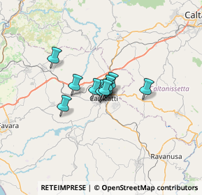 Mappa Via Carini, 92024 Canicattì AG, Italia (3.37273)